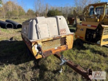 MultiQuip MQS 185 air compressor, John Deere diesel engine