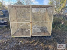 Metal explosive cabinet