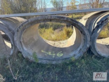 (15) concrete eliptical pipe sections 6ft x 7ft