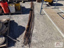 Long metal ties
