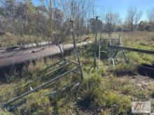 3 sections of galvanized metal dock