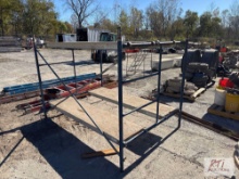 Bil-Jax scaffolding with 2 7ft planks