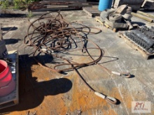 Pile of cable slings