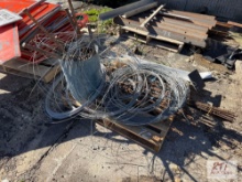 Pallet of high tensile wire and form ties