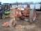 (D-ROW) FARMALL TRACTOR WITH PLOWS