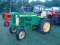 JOHN DEERE 420 TRACTOR WITH BELLY ATTACHMENT