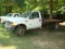 (T) 2000 FORD F450 WITH FLAT BED