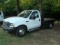 (T) 2003 FORD F350 FLATBED TRUCK