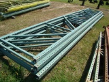 26' TALL 4 PALLET RACK UPRIGHTS