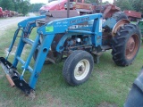 (D-ROW) FORD 3600 TRACTORW/ GRT BEND LINE 330 F/E