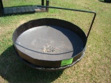 HOMEMADE BLACK FIREPIT