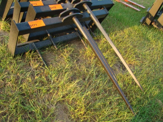 SKID STEER HAY SPEAR