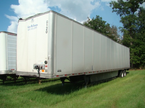 HYUNDAI TRANSLEAD 53' DRY BOX VAN TRAILER