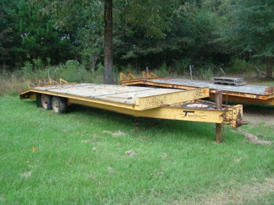 (NT) 1989 TRAILBOSS PINTLE HITCH TRAILER