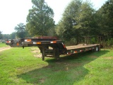 (NT) HOMEMADE LOWBOY 42FT+DOVETAIL TRAILER