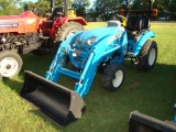 HYDRO LST TRACTOR W/ ROLL BAR, FE LOADER/ BUCKET