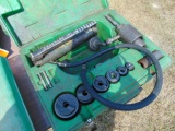 GREENLEE HYDRAULIC KNOCKOUT SET