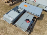 PALLET OF SERVICE COVERS, BOXES, METER BASES