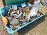 BOX OF ELECTRICAL PARTS AND FUSES