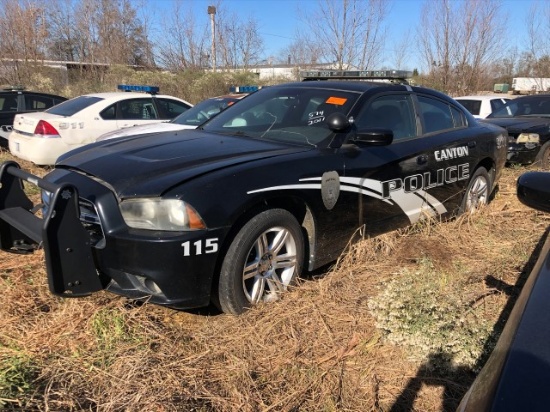 (INOP) (T) 2011 DODGE CHARGER POLICE CRUISER