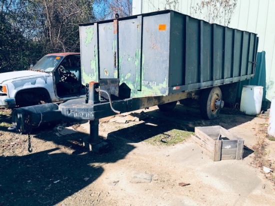 (INOP) (BOS ONLY) TRASH DUMP TRAILER