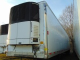 2007 53' UTILITY REEFER TRAILER WITH CARRIER UNIT