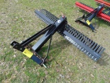 BIGBEE BLACK 6' LANDSCAPE RAKE