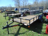 6 1/2 X 12 CAPSTONE TRAILER WITH GATE