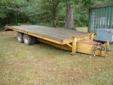 (T) 1995 CHIEF PINTLE HITCH TRAILER
