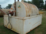 DIESEL TANK WITH PUMP AND SPILL CONTAINER