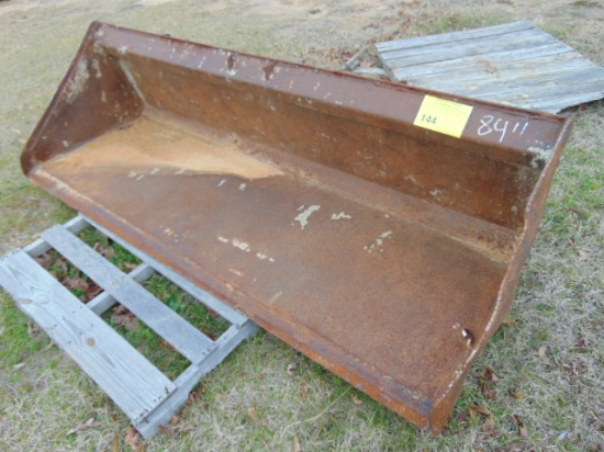 USED 84" SKID STEER BUCKET