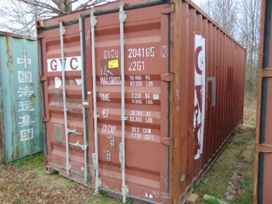 8' X 20' BROWN CONTAINER