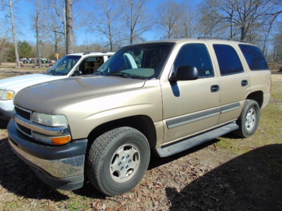 (T DELAY) 2005 CHEVROLET TAHOE
