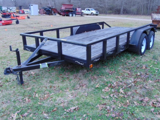 (T) 2020 TOPLINE TLU-16 6'4" X 16' TRAILER