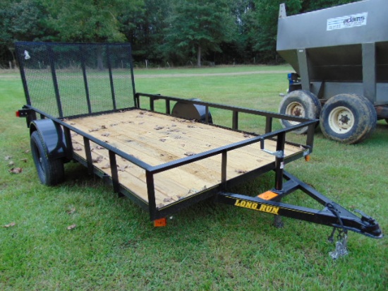 (CERT OF ORIG) 2021 LONG RUN UTILITY TRAILER