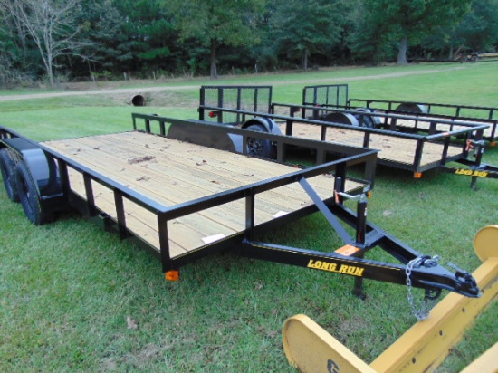 (CERT OF ORIG) 2021 LONG RUN UTILITY TRAILER