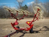 8 WHEEL SITREX DOUBLE HAY RAKE