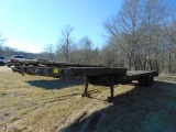 (T) 19623 HOBB LOWBOY TRAILER