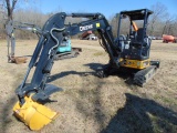 2019 JOHN DEERE 35G MINI EXCAVATOR