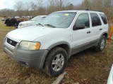 (D-ROW) (NT) 2002 FORD ESCAPE- PARTS ONLY