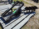 SKID STEER POST HOLE DIGGER W/ 15