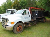 2007 FORD F650 SUPER DUTY REFUSE DERBRIS TRUCK