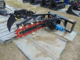 SKID STEER DITCH DIGGER ATTACHMENT