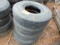 (4) MICHELIN 10.00R15 LOWBOY TIRES