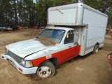 (INOP) (NT) 1989 TOYOTA 1 TON BOX TRUCK