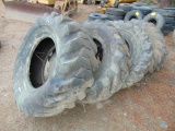 (5) FIRESTONE 17.5R-25 TIRES