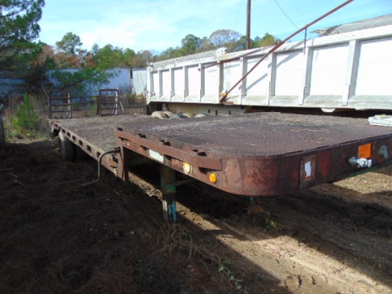 (NT) '73 DELTA 26' DROP DECK LOWBOY TRAILER