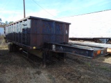 (NT) 20' DEBRIS SINGLE AXLE TRAILER