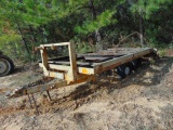 (NT) TWO AXLE PINTLE HITCH TRAILER