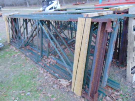 BUNDLE OF PALLET RACK UPRIGHTS